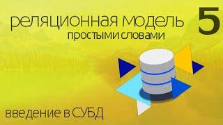 Что такое реляционная модель данных - простыми словами