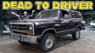 My Ram Charger was DEAD! The Headache To Get It Back On The Road
