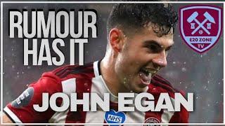 Rumour Has It  This Deal Doesn't Sit Right With Me | John Egan Possible Free Transfer To West Ham