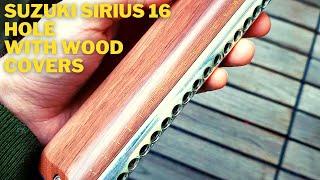 Introducing Suzuki Sirius 16 hole Wood Cover chromatic harmonica