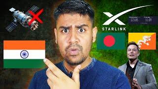 Why Starlink Launched in Bangladesh - Why Not India ?