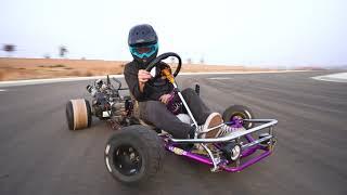 Drift Kart Gets Sent! (filmed by @Manimal_films)