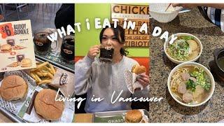 WHAT I EAT IN A DAY ~ living in Vancouver - VLOG