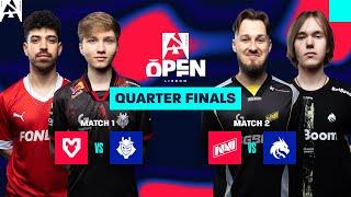 BLAST Premier Open Spring Lisbon 2025, Quarter Finals - MOUZ vs. G2, NAVI vs. SPIRIT