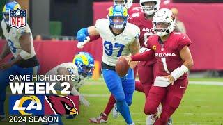 Los Angeles Rams vs. Arizona Cardinals | 2024 Week 2 Game Highlights