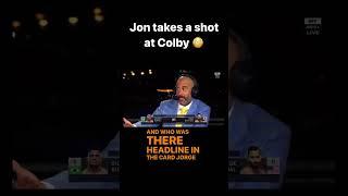 Jon Anik takes a shot at Colby Covington Agree or Disagree #ufc #viral #colbycovington #JONANIK