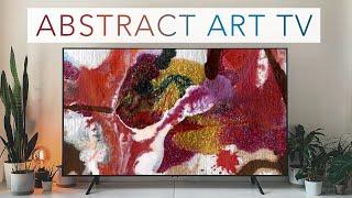 TV ART SLIDESHOW | Abstract Art for your TV | NO MUSIC | Paul Blenkhorn | 8 hours of 4K HD Paintings