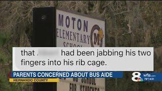 "Jabbing the kids in the ribs": Hernando County School District investigating bus aide