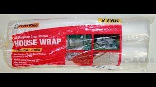 Frost King All Purpose Clear Plastic House Wrap