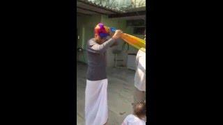 How to tie a Rajasthani Turban by Mahendra Kumar Sharma