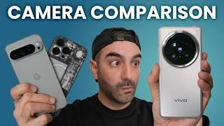 Vivo X200 PRO vs iPhone 16 PRO vs Pixel 9 PRO - CAMERA COMPARISON ( London )