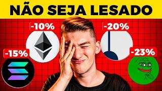 O MERCADO CRIPTO VAI CAIR MAIS? Sim, eis o Motivo!