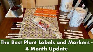 The Best Plant Labels and Markers - 4 Month Update