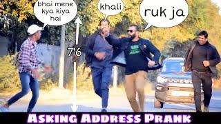 GANGSTERS Asking Address From Strangers Prank | Pranks In INDIA | ANS Entertainment