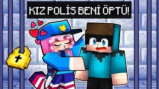 KIZ POLİS BENİ ÖPTÜ  -Minecraft