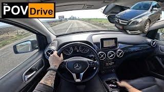 2014 Mercedes B180 W246 122hp | POV Test Drive