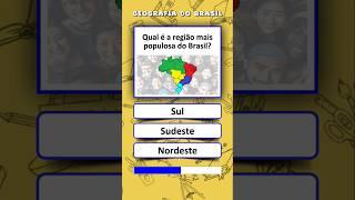 Quiz sobre a geografia do Brasil