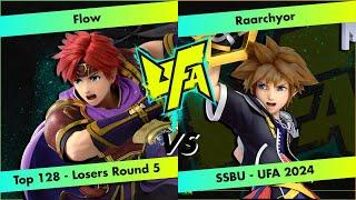 UFA 2024 SSBU - Flow (Roy) vs Raarchyor (Sora) - Top 128 Losers Round 5 - SSBU Singles