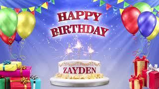 ZAYDEN  | Happy Birthday To You | Happy Birthday Songs 2021