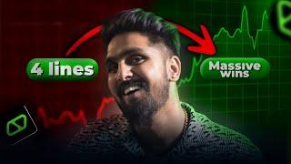 What if you can DOUBLE your PROFIT with just 4 lines | Live proof| Best trading strategy 2024