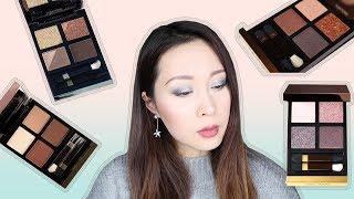 Tom Ford 眼影合集| 8盘眼影试色上眼| Tom Ford Eyeshadow Review & Swataches & Tutorials 8 Quads