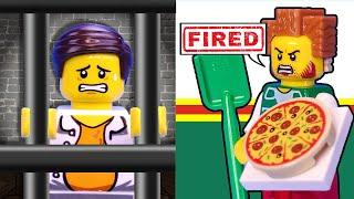 I Built A Lego Minifigure's WORST DAY EVER...