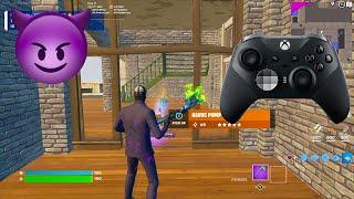 Xbox Elite Series 2 Controller ASMR (Fortnite Tilted Zone Wars Gameplay) 4K