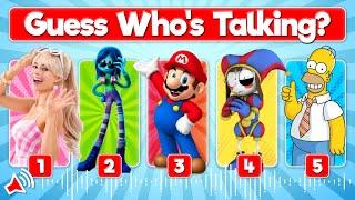 Guess Who's Talking | Guess the Character by the Voice Quiz