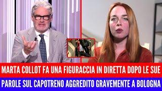 PAOLO DEL DEBBIO E IL PUBBLICO RIMANGONO SENZA PAROLE DOPO IL COMMENTO DI MARTA COLLOT