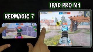 Redmagic 7 vs Ipad Pro (2021) Pubg Mobile Test | The world's fastest Android vs ios pubg test