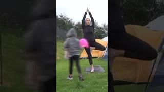 Йога на природе в Колумбии  #колумбия #shorts