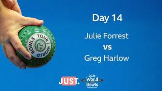 2021 World Indoor Bowls Championships - Day 14 Session 1: Julie Forrest vs Greg Harlow