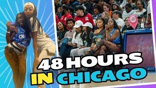 DYME GALORE: Chicago Sky WNBA GAME + Kitchen & Kocktails + Shopping + GRWU