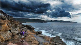 SOLO WILD CAMPING AND SPEARFISHING Bouddi National Park East Coast Australia