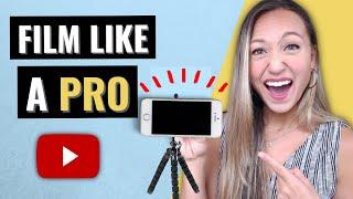 How to Film YouTube Videos on Your iPhone Like a PRO | Best Camera Settings + Setup