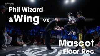 Red Bull BC One Allstars (Wing & Phil Wizard) vs Mascot & Floor Rec | TOP 8 | DPC JAM 2022