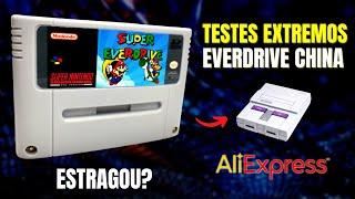 Testes Extremos no Everdrive China do AliExpress - Danificou o Cartucho?