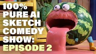 AI OR DIE: The First 100% AI Sketch Comedy Show (EP02 - Simulations)