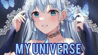 [Nightcore] Coldplay X BTS - My Universe (Lyrics)