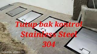 Tutup Bak Kontrol Stainless Steel 304, Tutup Bak Air Anti Karat