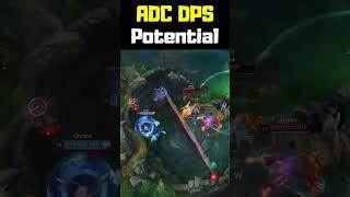 ADC DPS Potential - League of Legends #shorts