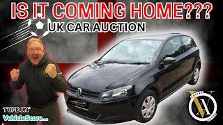 BIDDING on a VW POLO at a USED CAR AUCTION in Birmingham - Euro Special 2024