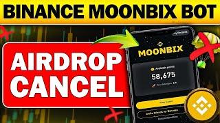 Binance Moonbix Airdrop Cancel Reality  | Moonbix Bot Airdrop 🪂