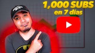  Crece RÁPIDO en YouTube 2024 - Consigue 1,000 Subs en 7 días (o menos)