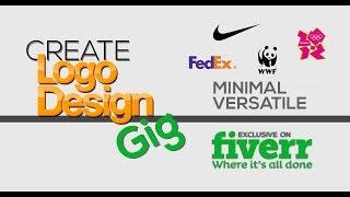 How to create Versatile Minimal Logo design GIG on Fiverr