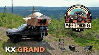 KX Grand - Meet the Rig # 1 | Jeep WJ overland build walkaround with OME, IRO, Bilstein and more!