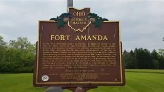 Memorial Day Weekend Visit to Historic Fort Amanda Outside of Lima, Ohio