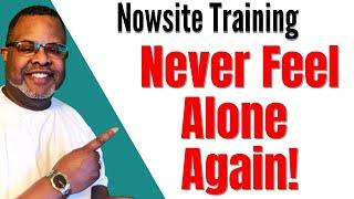 Nowsite | Nowsite Training | Never Feel Alone Again