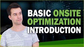 The Basics of Onsite Optimization - SEO Beginner's Guide [Part 3]