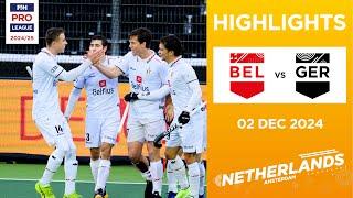 FIH Hockey Pro League 2024-25 Highlights: Belgium vs Germany (M) | Match 1